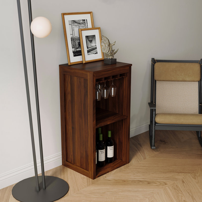 Armoire, tablettes de rangement, bar à vin modulaire avec huche