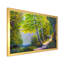 Rivière au printemps, paysage V - œuvre d'art traditionnelle sur toile-1636891670-1636891679