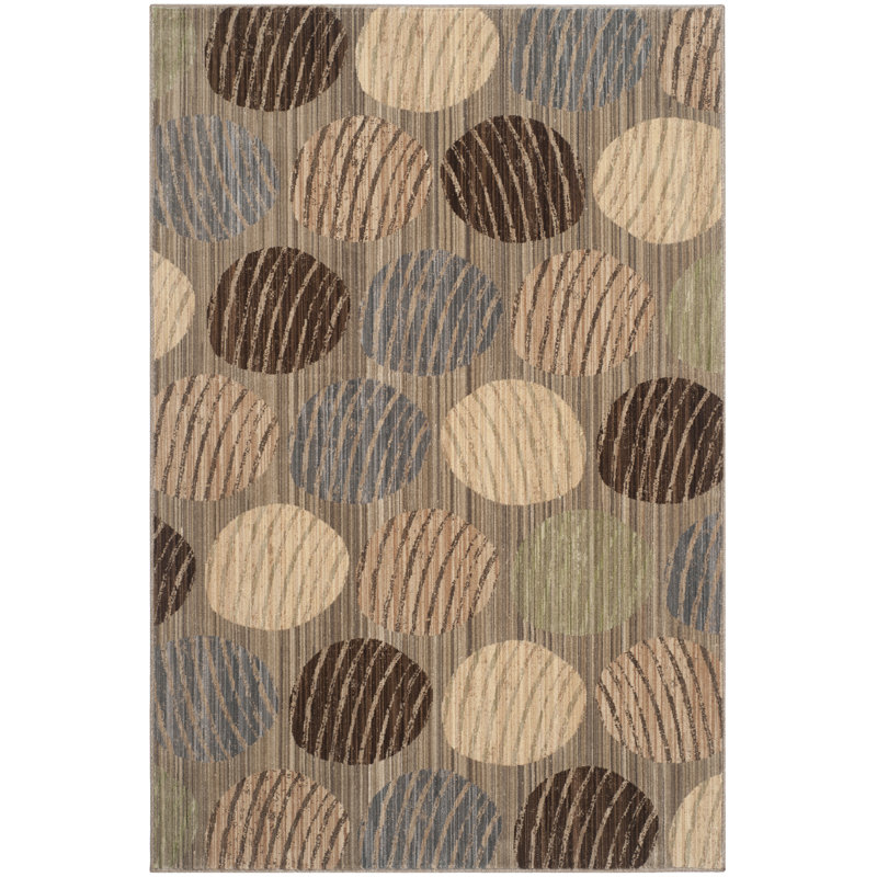 Infinity Performance Abstract Rug, Rectangle 4' x 6'