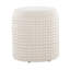 Rangement en laine de 18 pouces avec texture tissée 3D, couvercle amovible, rangement intérieur, capacité de poids de 250 lb, 18 po de laine, style texturé, utilisation seulement,-1058826149-1058826169-1058826170