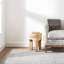 Conall Grey Hand Micro Hooked Wool Rug-1534348994