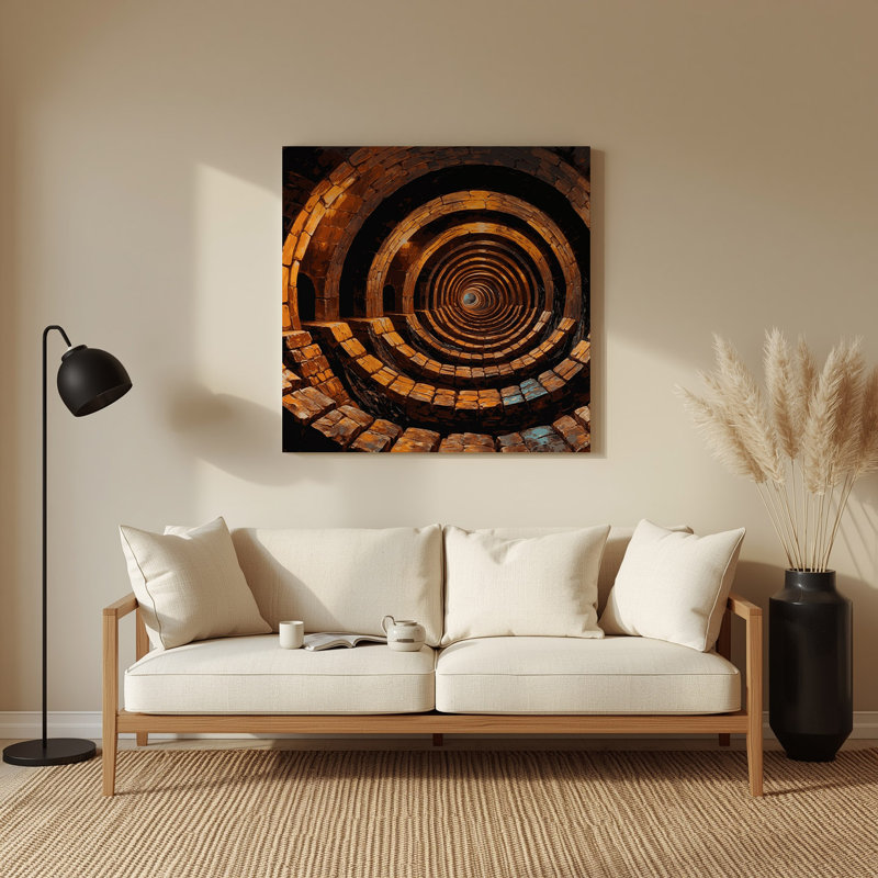 Art mural noir Sci Fi, H 384 po x l 384 po x P 0,05 po