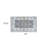 2' X 4' Gray Oriental Washable Area Rug With UV Protection