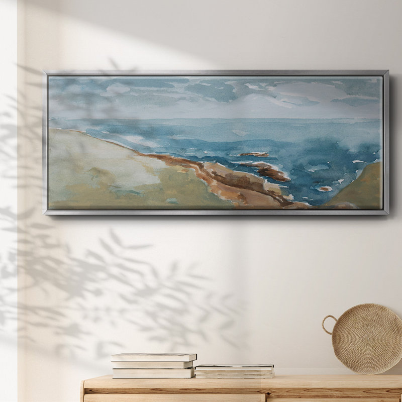 Falaises de Sonoma, toile encadrée, H 8 po x l 20 po