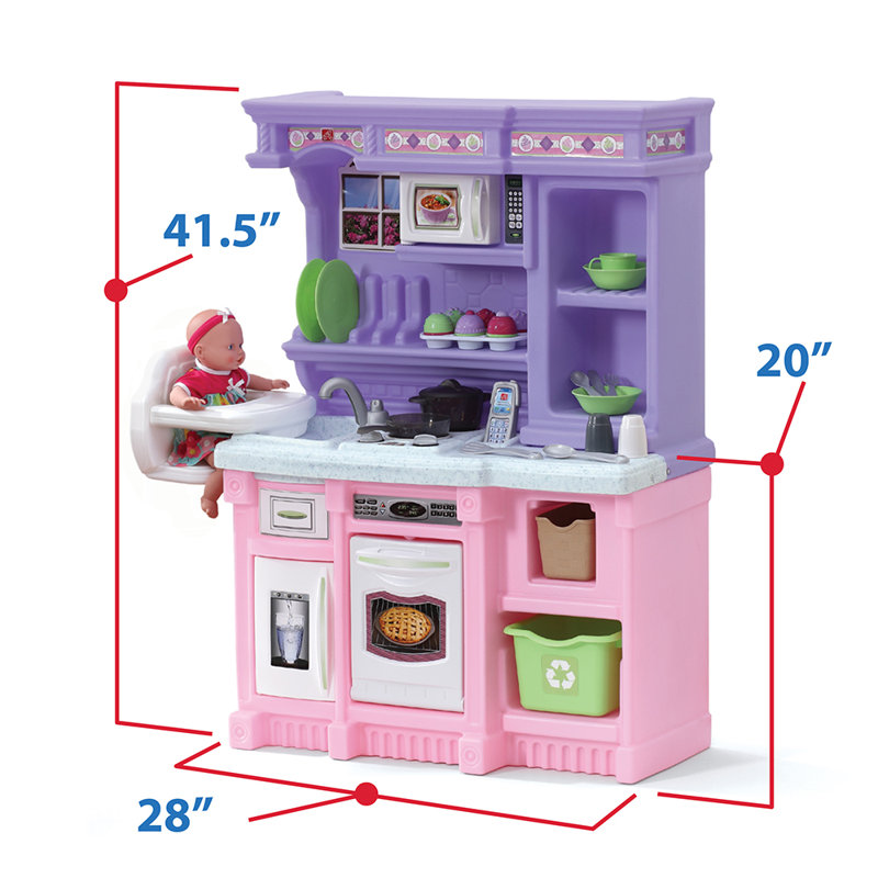 Step2 Little Bakers Toddler Pretend Play Toy Kitchen Set
