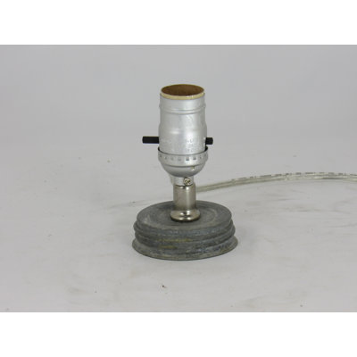 Antique Zinc Mason Jar Lid Adapter