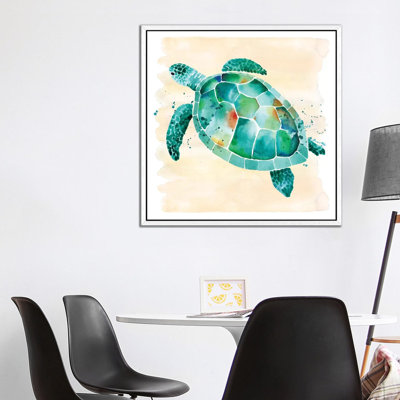 Sea Turtle by Sara Berrenson - Print on Canvas