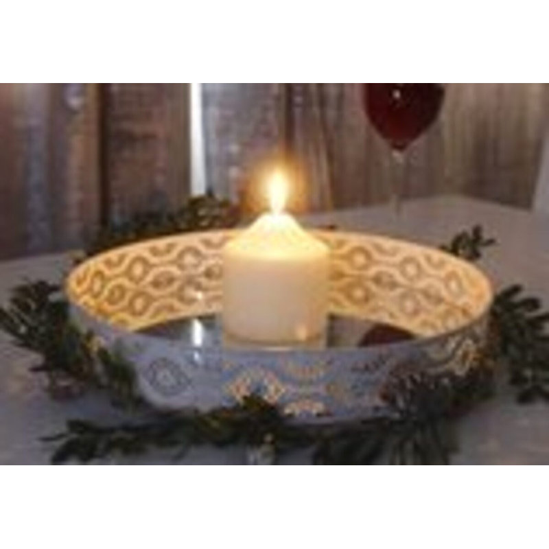 Unscented Pillar Candle, 8cm H x 5cm W x 5cm D