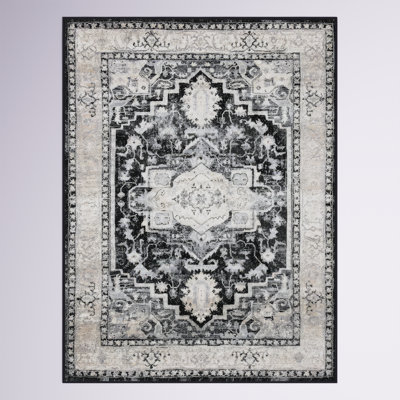 Hayashi Machine Woven Oriental Area Rug