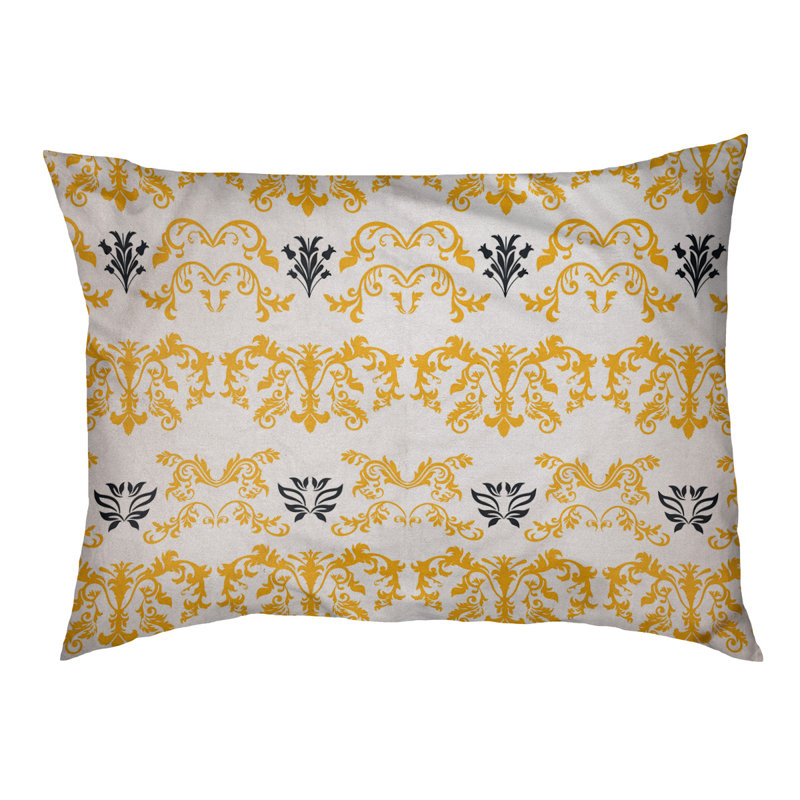 Lit pour chat Houston Houston, Taille grande - L 42 po x l 52, Blanc / jaune / noir / noir