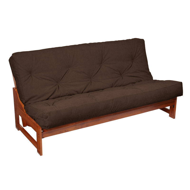Matelas de futon en mousse viscoélastique Selsey, Grand, gris, 5"