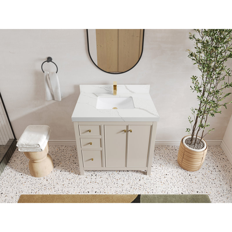 Ensemble de meuble-lavabo simple 36 po Bronya