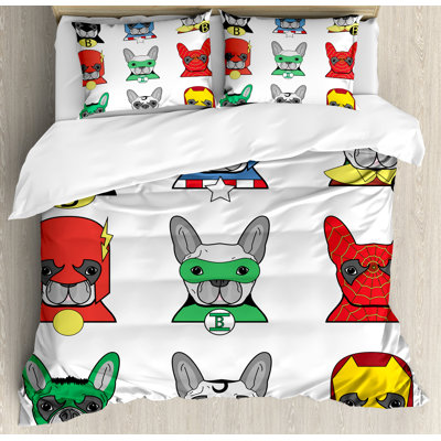 Superhero Modern & Contemporary Duvet Cover