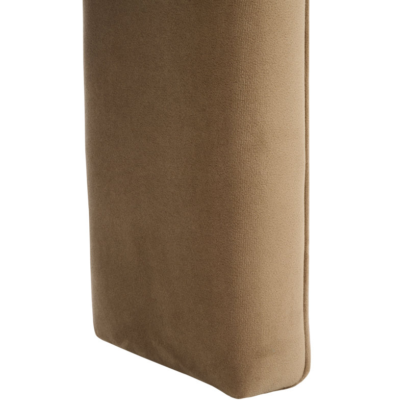 Chaise Meline, Velours brun