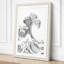 Wave in Motion Japandi - Wrapped Canvas-2092633931-2092633932