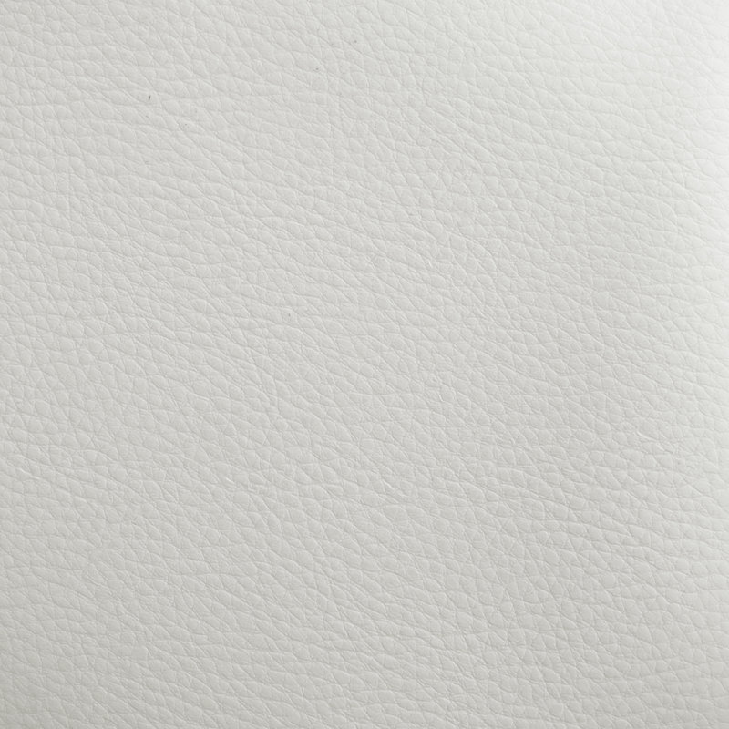 Repose-pieds Danetta 16,5 po Danetta, Similicuir blanc