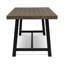 Table de salle à manger d'extérieur avec structure en métal