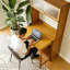 Table pliante multifonctionnelle en bambou - Bureau peu encombrant pour le bureau personnel