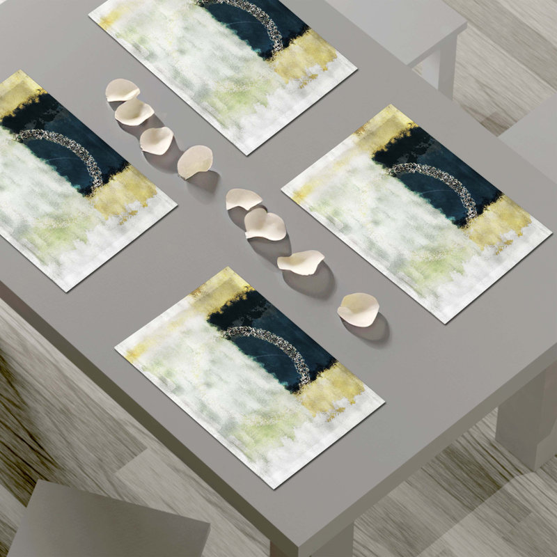 Napperon abstrait en polyester