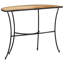 Table d'appoint en bois de manguier massif 43,3 po x 15,7 po x 30,3 po-894809219