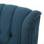 Fauteuil inclinable capitonné en tissu-955309006