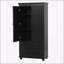 Grande armoire de rangement polyvalente avec plusieurs compartiments pour divers espaces-1931549515
