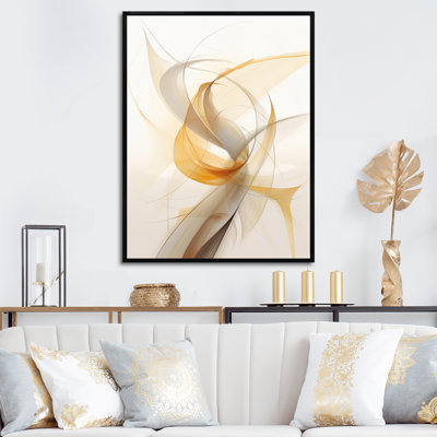 «Tender Whirling Illustration I», reproduction sur toile