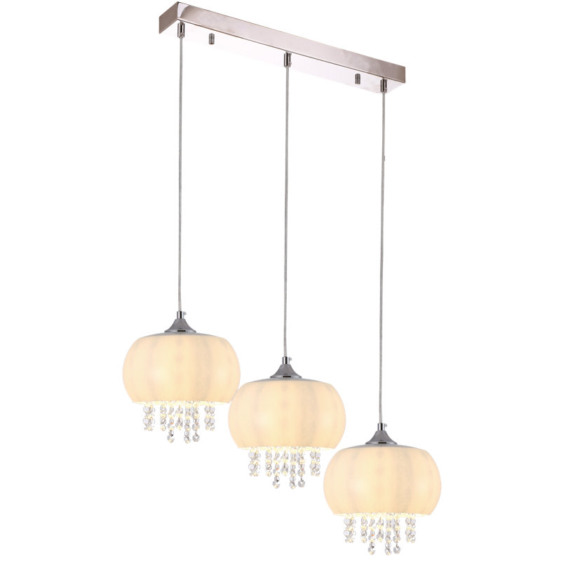 Mercer41 Pendant Lamp 3XE14 Led Chrome