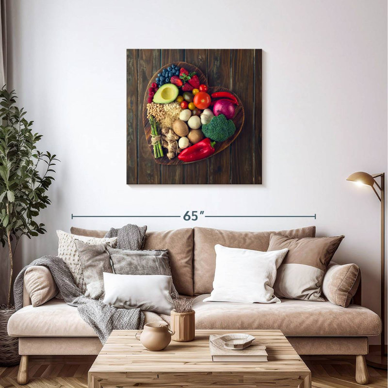 Yarlin Love For Health Food, H 36 po x l 36 po