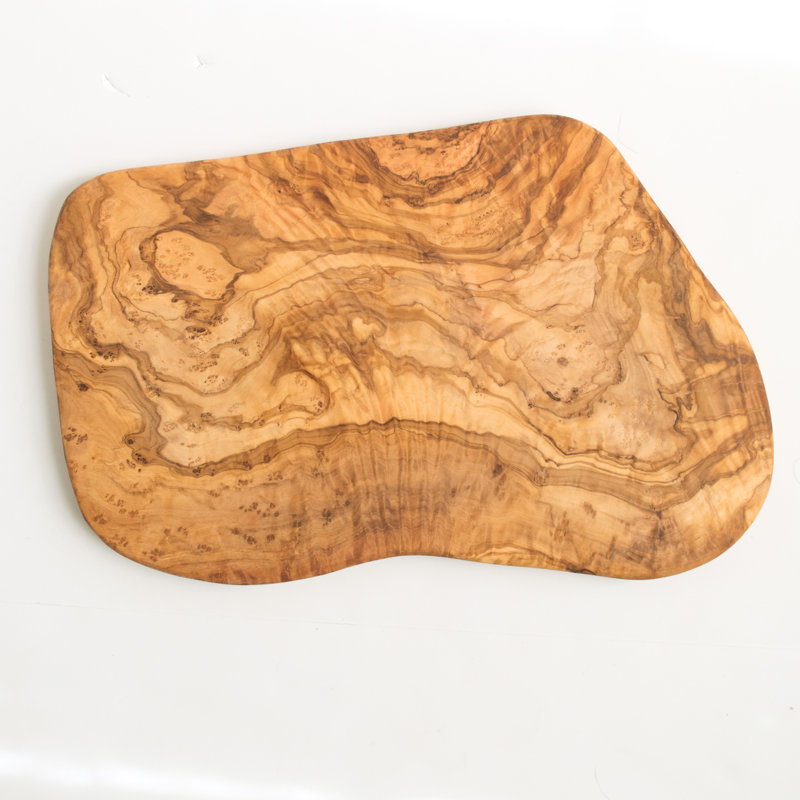Olive Wood Natural Shape Large Cutting Board