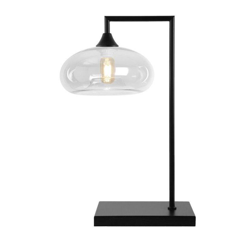 Onasander Metal Table Lamp, Black