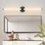 Luminaire à DEL à intensité variable pour meuble-lavabo avec éclairage complet à 360 °, applique murale moderne pour salle de bain, chambre à coucher et salon-96608664-96608665