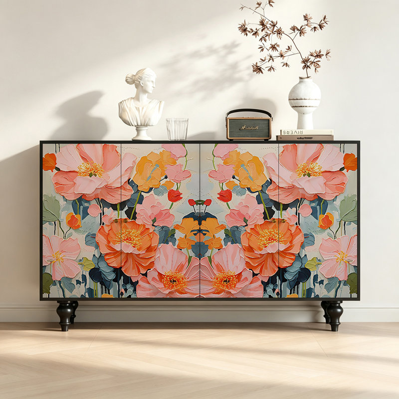 Buffet quatre portes art vintage français