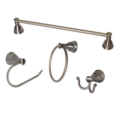Castilla 4 - Piece Bathroom Hardware Set