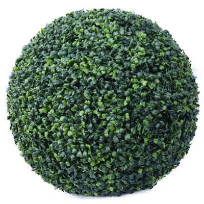 Faux Boxwood Topiary in Freestanding