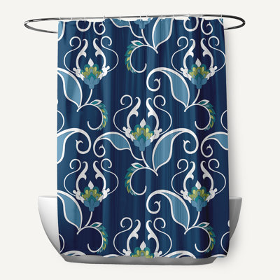 Selina Floral Shower Curtain