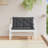 Red Barrel Studio® Garden Bench Cushions 2 Pcs 2.8" Fabric-790980113-790980110