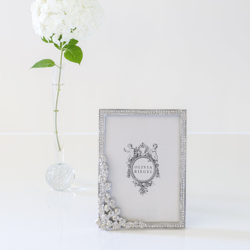 Evelyn Metal Picture Frame, Gold, 5" x 7"