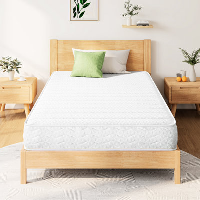 Matelas Queen mi-ferme de 20 cm (8 po), en mousse, réduit la transmission des mouvements, respirant, pour chambre à coucher