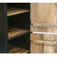 Industrial Mango Wood Tall Cabinet / Locker Sawn Finish