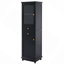 Bathroom Cabinet, 63" Tall Bathroom Storage Cabinet With Glass Doors, Free-Standing, Two Drawers, And Adjustable Shelves, MDF Board-98222728