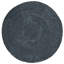 Tapis oriental gris foncé en laine et coton touffeté à la main Anothony-1184775811