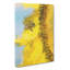 Busy Bee and Yellow Flower in Abstract - Wrapped Canvas-55316623