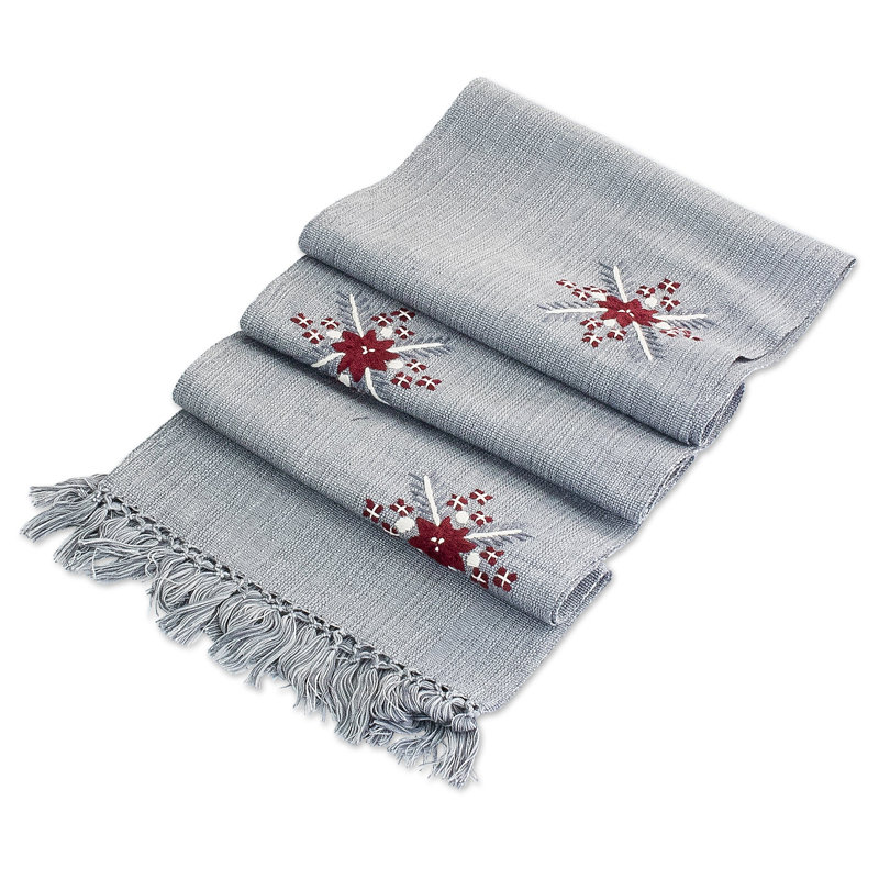 Cadisha Rectangular Cotton Table Runner
