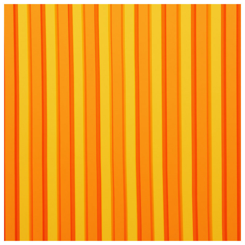 Orange Yellow Stripes Comforter, Twin Extra Long