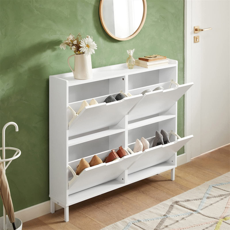 8 Pair Shoe Storage Cabinet