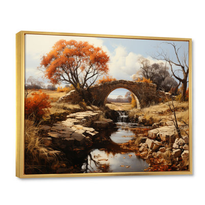 «Countryside the Old Bridge II», reproduction sur toile
