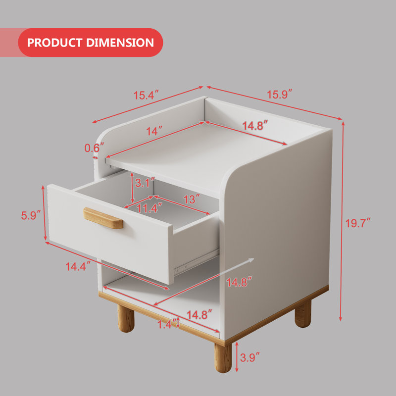 Stringvale 15.9'' W Nightstand