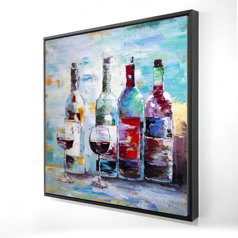 "Quatre bouteilles de vin"