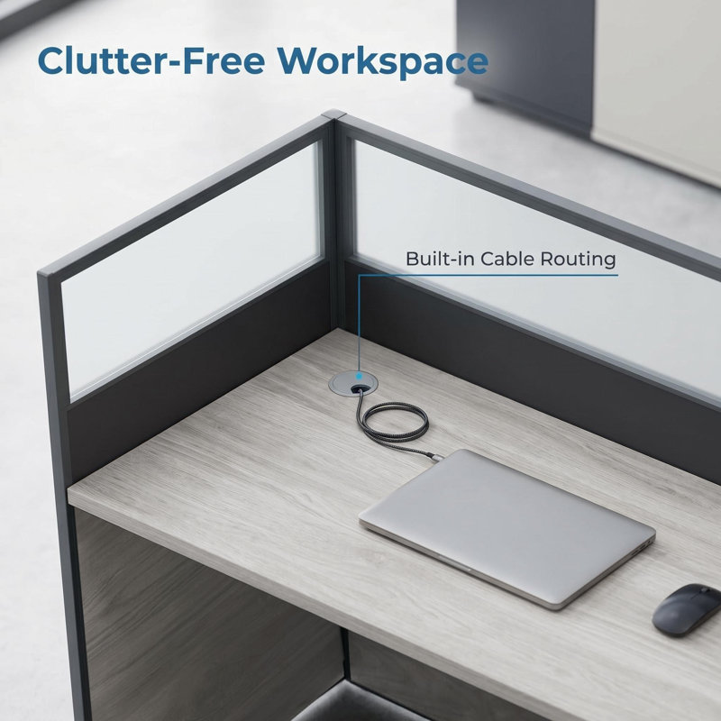 Bureau rectangulaire 1 personne